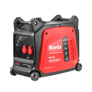 Ronix RH-4795 Schlussverkauf 220-240 V professioneller 3500 W Benzin-Wechselrichter-Generator hochwertige 50 Hz 33,5 kg Benzinmaschine