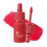 Brillant à lèvres végétalien de marque privée très vendu rouge à lèvres liquide mat brillant à lèvres longue durée et imperméable à l'eau