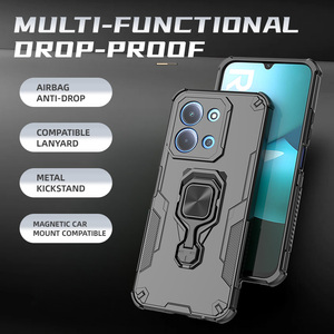 Thiết Kế Ưa Thích Thương Hiệu Trường Hợp Điện Thoại Chống Sốc Armor Cover Quay Lại Với 360 Kim Loại Nhẫn Đứng Đối Với Redmi 14C 15C A5 K70 K70e - Product Image 2