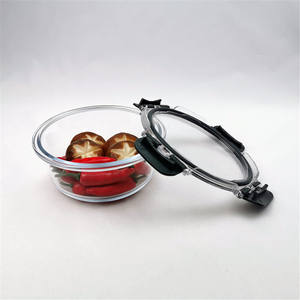 Nouveau Design Verre Certifié Les Restes De Nourriture Repas Conteneurs De Haute Qualité - Product Image 1