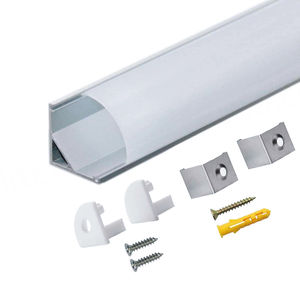 Perfil de Aluminio para Iluminación de Paneles de Yeso, Curvo, IP67, Resistente, de Alta Calidad, Perfil LED Lineal de Color para Barra LED - Product Image 6