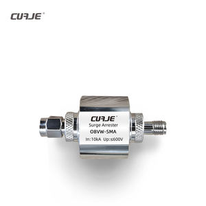 موصل حماية من التيار الكهربائي <span class=keywords><strong>BNC</strong></span> مع جهاز حماية من البرق بتيار تفريغ أقصى 20000 أمبير لحماية الإشارات - Product Image 5