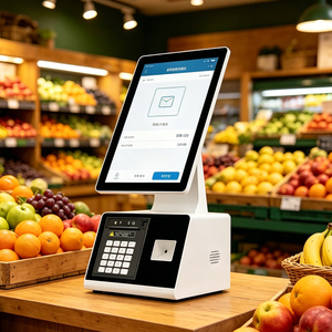15.6inch All-In-One POS System for Restaurants Touch Screen POS Terminal Cash Register Pos System - Product Image 2