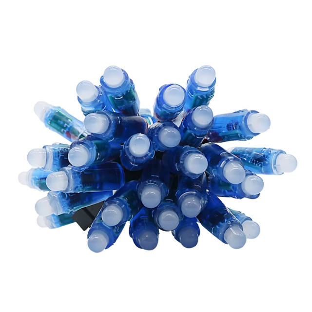 DC5V WS2811 Full Color LED Pixel Light Module 12mm IP67 Waterproof RGB Digital Strings Type Point Lights