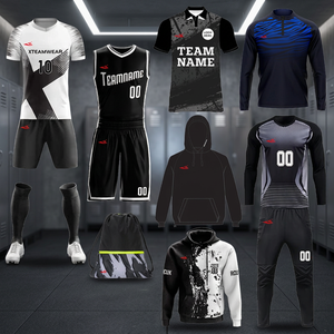Venta al por Mayor de Camisetas de Fútbol Transpirables de Secado Rápido 100% Poliéster para Adultos, Uniformes de Entrenamiento de Fútbol con Estampado por Transferencia de Calor Unisex - Product Image 3