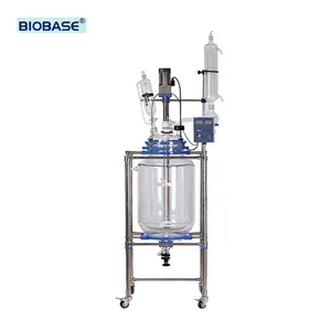 Biobase China Prijs Mantel Glazen Reactor Voor Laboratorium Chemische Mantel Glazen Reactorvat