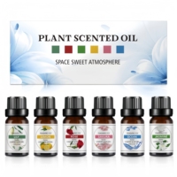 Huiles Essentielles en Gros Parfumées Bois de Santal, Rose, Citronnelle, Lavande, Citron pour Diffuseur à Bâtonnets, Humidificateur, Brûleur d'Arômes, Sachet
