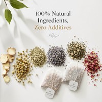 Un trio doré de Shoumei, Reishi et Fruit du Moine, conçu pour hydrater, apaiser et protéger votre voix.