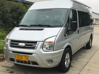 Promotion : Minibus de transport d'occasion, 15 places, moteur diesel, mini-bus, fourgonnettes de transport de passagers, autobus touristique à vendre