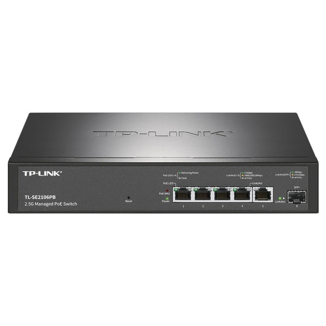 TL-SE2106PB 2.5G Cloud Management PoE Switch
