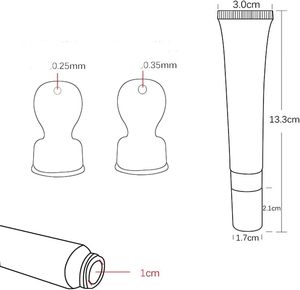 Pink Luxury Wholesale 20g Empty Serum Squeeze Eye Cream <b>Plastic</b> <b>Tube</b> Cosmetic Packaging with Screw Cap for Face Mask Skin Care - Product Image 2