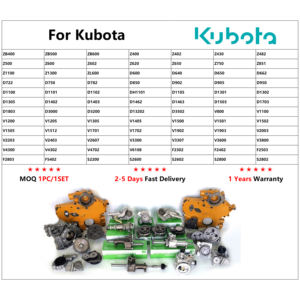 Set Perbaikan Overhaul untuk Suku Cadang Mesin Kubota Seri D600 D650 D722 D750 D782 D850 D902 D905 D950 D1005 D1102 D1105..... - Product Image 2
