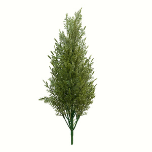 Árbol de Navidad Artificial de Pino Verde Ciprés, Decoración de Interior, Realista, Resistente al Polvo, Disponible en 3 Tamaños - Product Image 5