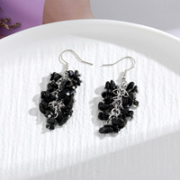 Boucles d'oreilles créoles classiques en alliage, motif boule dorée et ornementée de feuille d'or, bijoux de fête pour femmes, accessoires d'oreilles originaux