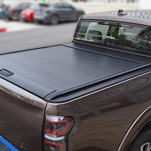 Piezas de coche resistentes a los arañazos tapa de rodillo camioneta cubierta de Tonneau de aleación de aluminio para <span class=keywords><strong>Chevrolet</strong></span> Colorado Crew Cab 2012-2019 - Product Image 2