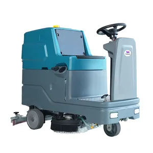 Floor Washing Cleaning Machine Heavy Duty Automatic Ride On Industri Floor Scrubber