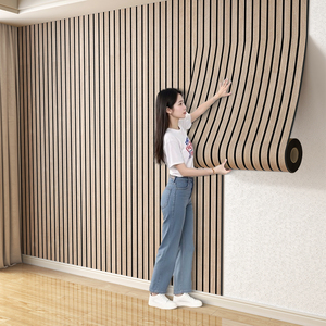 <span class=keywords><strong>Carta</strong></span> da Parati <span class=keywords><strong>Adesiva</strong></span> in PVC Effetto Legno Premium all'Ingrosso, Rotoli Decorativi 3D Autoadesivi <span class=keywords><strong>per</strong></span> la Casa - Product Image 1