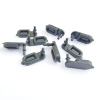 Bouchon en silicone pour port de charge Type-C, étanche et anti-poussière, capuchon en caoutchouc anti-poussière pour USB Type-C
