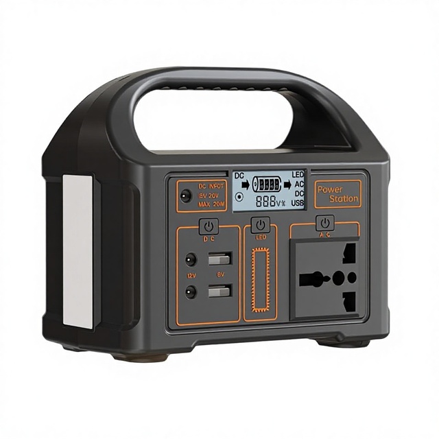 100W/150W/200W/300W/500W Outdoor Portable Power Station & Mobile Power Supply for Camping Live Streaming & Emergency Use