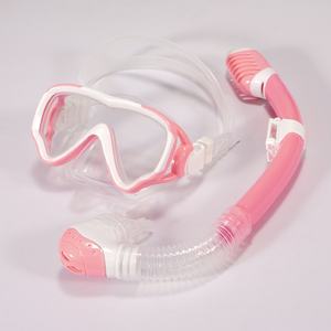 Nouveau masque de plongée pour enfants en verre trempé anti-buée anti-UV en silicone à lentille unique, fournitures de natation - Product Image 6