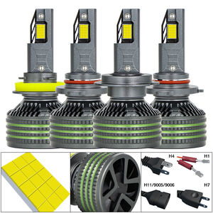 Quatre tubes en cuivre avec télécommande Y4D 150W 90W 70W ampoule de phare clignotant h4 phare à led phare antibrouillard pour voiture - Product Image 6