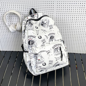 Super septiembre envío rápido nuevo diseño mochila de <span class=keywords><strong>viaje</strong></span> de alta calidad dibujos animados casual salida mochila escolar graffiti colorido - Product Image 4