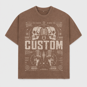 Custom <b>White</b> Logo Print T-shirt 100% Cotton Regular Fit Casual Streetwear <b>Tee</b> Wholesale Private Label Factory Bulk Men T Shirt - Product Image 1