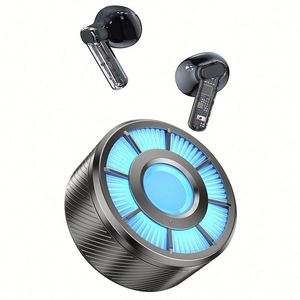 2025 หูฟังบลูทูธ หูฟังไร้สายแบบทรูไวร์เลส ชุดหูฟังชนิดใส่ในหูขนาดเล็ก ระบบควบคุมแบบสัมผัส ฟังก์ชั่นลดเสียงรบกวน - Product Image 1
