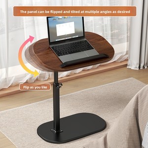 Adjustable Coffee <b>Table</b> <b>Sofa</b> Bedside Mobile <b>Side</b> <b>Table</b> Stylish Minimalist Laptop Shelf Bedroom Living Room Living Room Furniture - Product Image 3