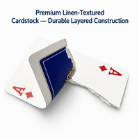 Cartes à jouer en papier Guandan personnalisées |   Marque Baoruiyuan |   Jeu de cartes de poker OEM ODM, boîte en papier durable et écologique, portable, pour usage familial