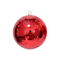 Nouveauté 2025 – Ornements de Noël en verre faits main personnalisables pour fêtes, 2cm-30cm, colorés, en gros, pas chers, effet miroir disco
