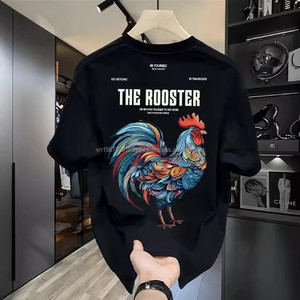 Áo thun cổ tròn chất lượng cao 100% polyester in chuyển nhiệt, áo thun in logo tùy chỉnh, áo thun thời trang nhanh khô in toàn bộ tùy chỉnh - Product Image 3