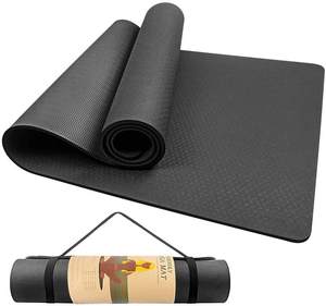 Set de Tapete de <span class=keywords><strong>Yoga</strong></span> Deportivo Impreso - Material de PU Ecológico <span class=keywords><strong>6</strong></span> en 1 <span class=keywords><strong>para</strong></span> Pilates y <span class=keywords><strong>Yoga</strong></span>, Color y Logotipo Personalizables, Uso Universal, 183x61cm - Product Image 4