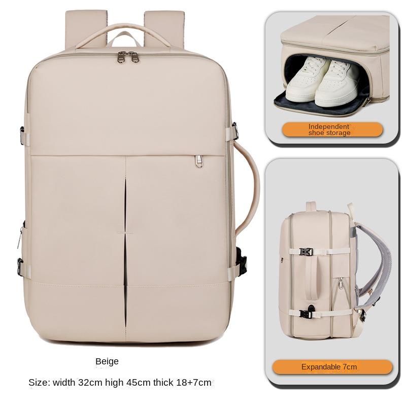 white (expandable + shoe compartment)