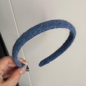 إكسسوارات شعر بسيطة للاستخدام اليومي، عصابة رأس منسوجة بسيطة مغطاة بقماش محبوك، ربطة شعر ضيقة للفتيات - Product Image 4