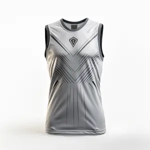 定制升华可逆篮球衫设计皇家蓝色制服设计篮球衫定制 - Product Image 3