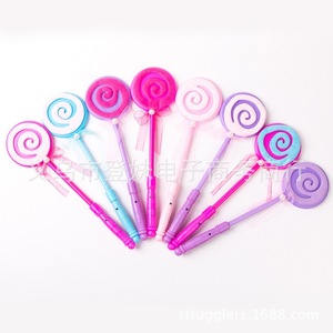 Baguette magique lumineuse LED clignotante pour enfants, jouet de fête d'anniversaire, plastique non toxique - Product Image 1