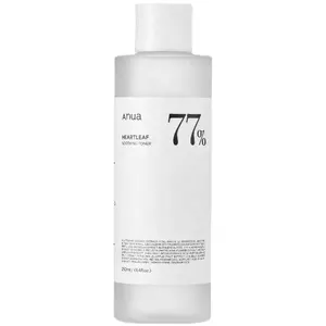 Anua 77% 舒缓爽肤水镇静、清爽、保湿、净化和无污250毫升