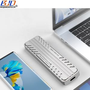 موصل USB نوع C 10 جيجابايت إلى <span class=keywords><strong>M</strong></span>.2 NVME NVME SATA M2 SSD علبة حاوية RTL9210B مع كابلات بيانات USB - Product Image 5