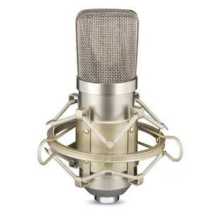 Usine C01 Microphone à condensateur à grand diaphragme S E Rundour Microphoner Club 3.5mm Microphone de karaoké de téléphone portable chinois