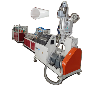 Machine extrudeuse de plastique 11KW SJ-50/28 pour la fabrication de diffuseurs de lumière LED en PC, de profilés de tube d'abat-jour inférieur - Product Image 3