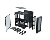 Nouvelle mode Offre Spéciale boîtier d'ordinateur de jeu m-atx avec ventilateurs de refroidissement Rgb
