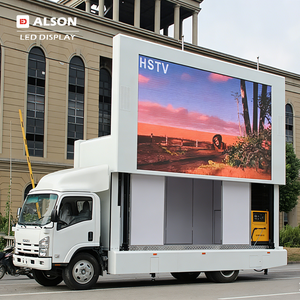 Écrans LED d'extérieur ALSON P16 P10 P8 P6.67 P6 P5 P4 P3 P2.5 – Tailles personnalisées <span class=keywords><strong>pour</strong></span> publicité <span class=keywords><strong>mobile</strong></span> sur camion et location - Product Image 1