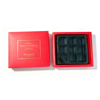 Boîte de présentation en carton personnalisée pour barres chocolatées et bonbons gélifiés, emballage de vente au détail prêt à l'emploi avec système de déchirement facile