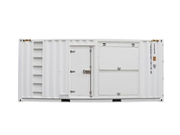 Groupe électrogène diesel modulaire 1500 kW 480 V à démarrage automatique, conforme RoHS, écologique, pour la production d'énergie dans les projets verts mondiaux