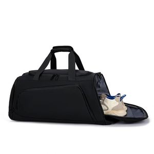 Sac de voyage pliable élégant 2024, sac de sport en polyester imperméable avec compartiment à chaussures - Product Image 3