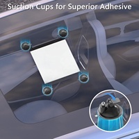 Support de fixation à ventouse pour Starlink Mini, pour fenêtre, toit ouvrant, pare-brise, base à ventouse puissante, support métallique pour voiture, camping-car, bus