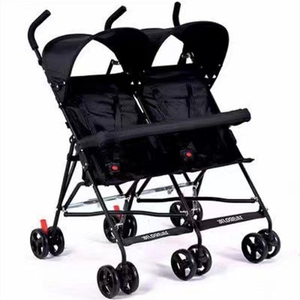Carrito de Bebé Doble Barato al por Mayor/Carrito con Ruedas de Eva para Bebés Gemelos/Carrito de Bebé con Dos Asientos - Product Image 1