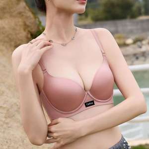 No Trace Beautiful Back Small Chest Reunidos para um olhar grande Reunidos Seios Acessório No <span class=keywords><strong>Steel</strong></span> Ring Bra - Product Image 2