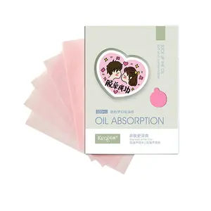 100pcs Virgin Wood Pulp Oil Blotting Paper Sheets 6cm*9cm Soft Face Blotting Paper Fresh Smooth for Facial Skin Care Make Up